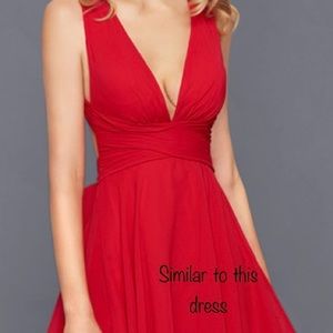 Gigi woman’s red dress, size 8